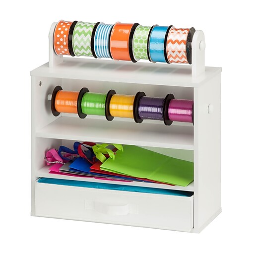 Honey Can Do craft storage, white