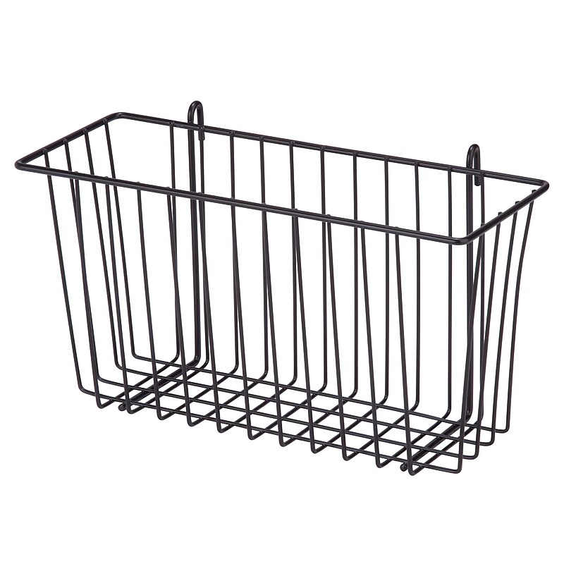 Honey Can Do Basket 13-3/8", Black ( SHF-04052 ) image 1