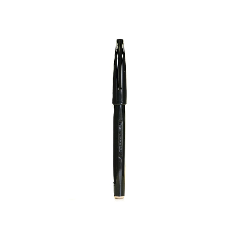 Pentel Sign Pen Classic Drawing Pen, Black, 12/Pack (25855) image 1