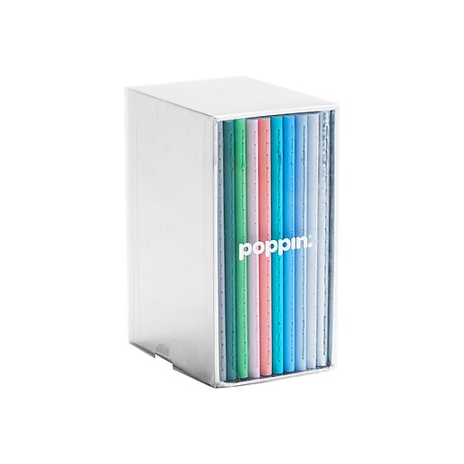 Poppin Mini Medley Pocket Notebook, 3.5" x 5", College Ruled, 32 Sheets