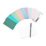 Poppin Mini Medley Pocket Notebook, 3.5" x 5", College Ruled, 32 Sheets, Assorted Colors, 10/Set (104452-US)~#|#~sp57451693_sc7