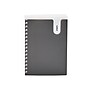 Poppin Pocket Notebook, 8.5" x 6", College Ruled, 80 Sheets, Dark Gray (104436)~#|#~sp57451694_sc7