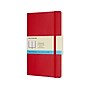 Moleskine Classic Professional Notebook, 5" x 8.25", Unruled, 96 Sheets, Scarlet Red (854658)~#|#~sp57453022_sc7