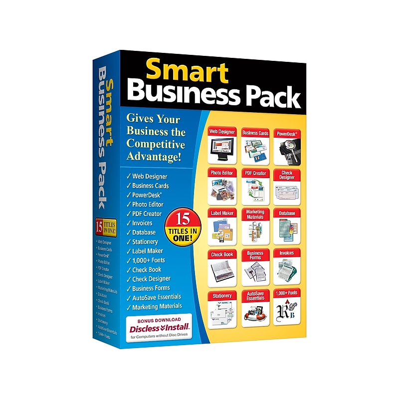 MySoftware Smart Business Pack, Windows, CD/Download (10543) image 1