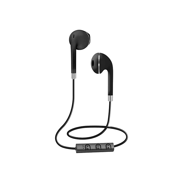 Sentry Wireless Bluetooth Stereo Headphones, Black (BT876) | Staples
