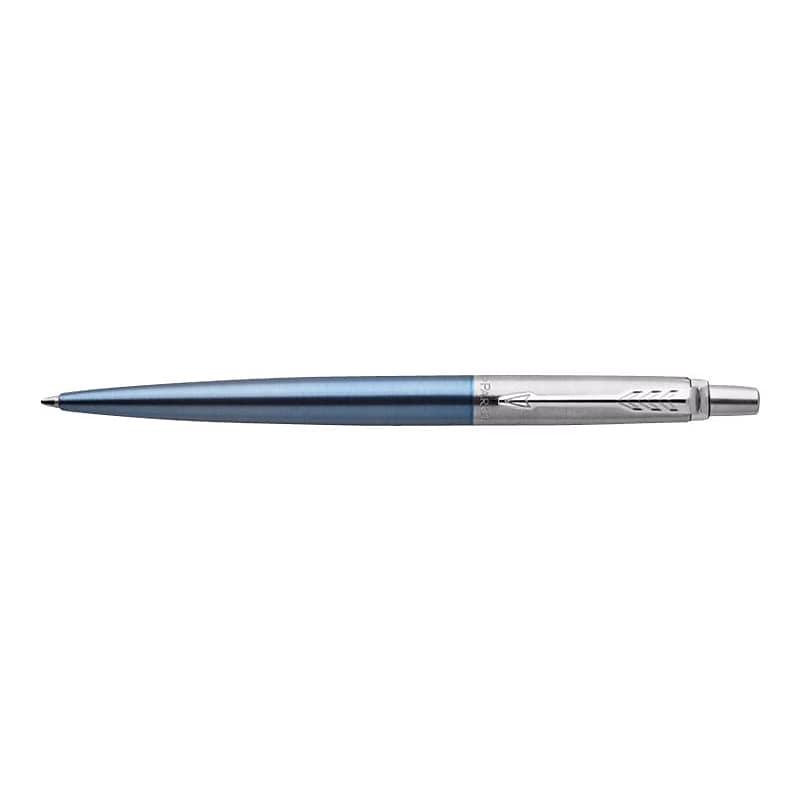Parker Jotter Retractable Ballpoint Pen, Medium Point, Blue Ink (1953245) image 1