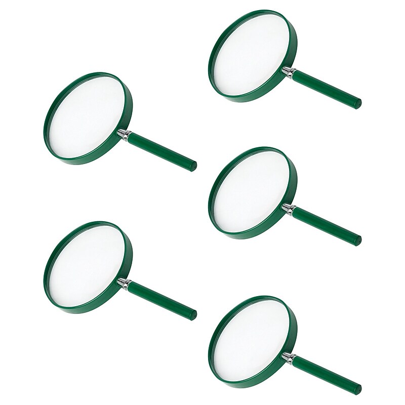 Carson Bigeye 2x Round Hand Magnifier, 5-Pack (818549020232) image 1