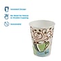 Dixie PerfecTouch Insulated Paper Hot Cups, 8 oz., Coffee Haze, 50/Pack (5338CD)~#|#~sp57891190_sc7