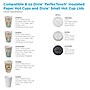 Dixie PerfecTouch Insulated Paper Hot Cups, 8 oz., Coffee Haze, 50/Pack (5338CD)~#|#~sp57891393_sc7