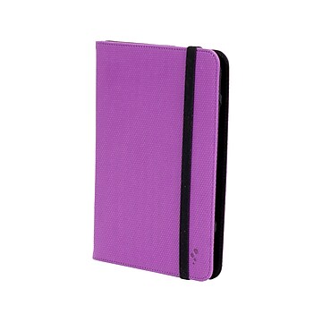 M-Edge U7-FP-MF-PB Folio Plus Faux Leather Case for 7" Tablets, Purple