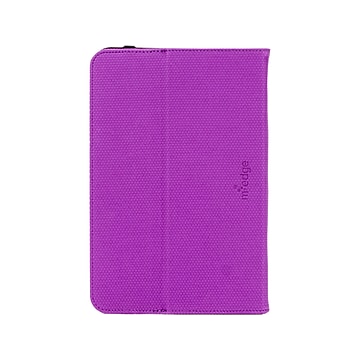 M-Edge U7-FP-MF-PB Folio Plus Faux Leather Case for 7" Tablets, Purple