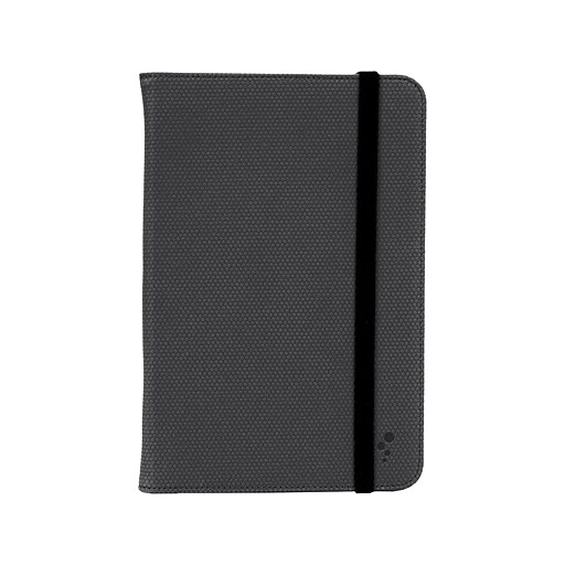 MEdge U7FPMFB Folio Plus Faux Leather Case for 7" Tablets, Black