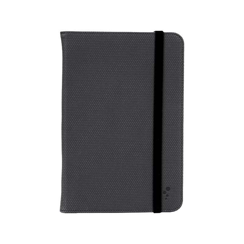 M-Edge Folio Plus Faux Leather Case for 7" Tablets, Black (U7-FP-MF-B) image 1