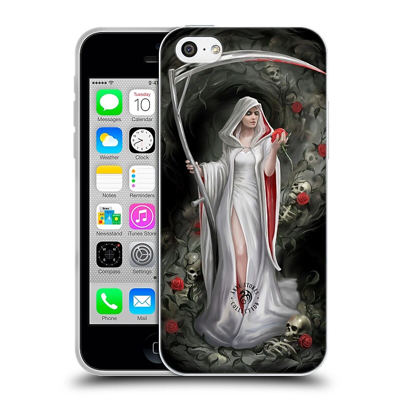 Official Anne Stokes Life Blood Reaper Soft Gel Case For Apple Iphone 5C image 1