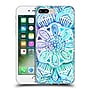 Official Micklyn Le Feuvre Mandala 2 Iridescent Aqua And Purple Watercolour Soft Gel Case For Apple Iphone 7 Plus~#|#~sp5798750_sc7