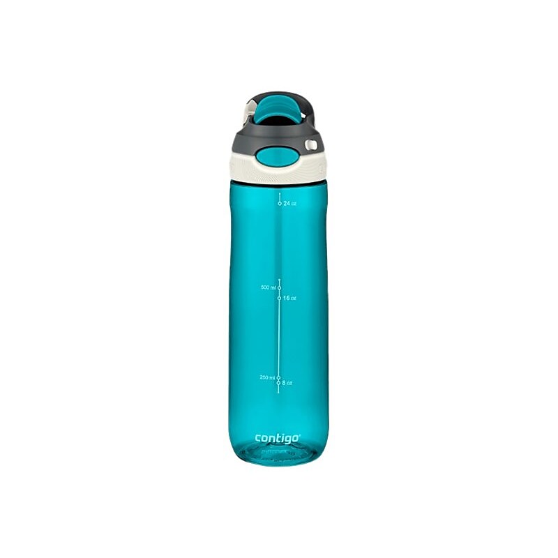 Contigo AUTOSPOUT Chug Plastic Water Bottle, 24 oz., Scuba (74075ZCN) image 1