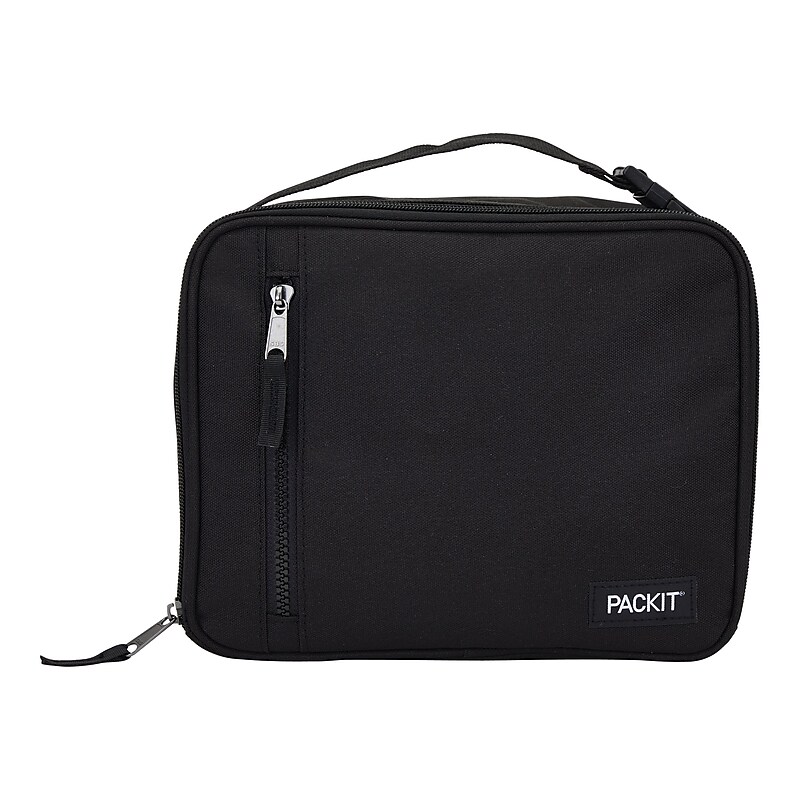 PackIt Classic Cooler Bag, Black, 24.7 Oz. (PKT-CB-BAK) image 1