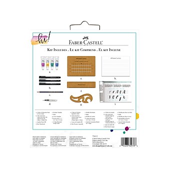 Faber-Castell Modern Calligraphy Kit, Assorted Colors (FC770411T)