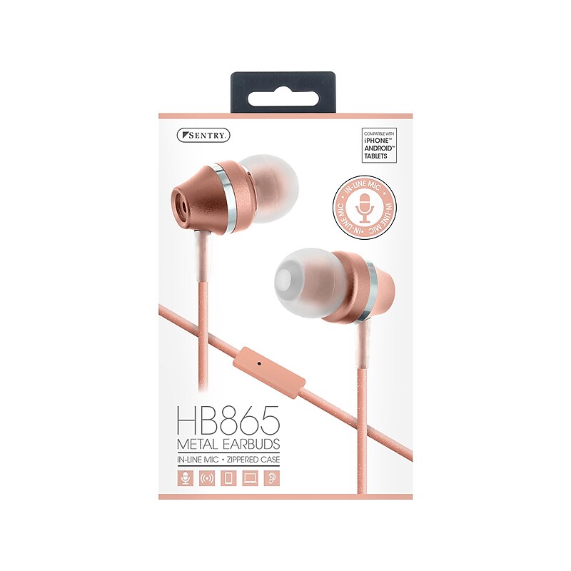 Sentry Stereo Headphones, Rose Gold (HB865RS) image 1