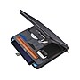 Samsonite Xenon Business Polyester Padfolio with Zipper Closure, Steel Gray (116465-1829)~#|#~sp58028674_sc7