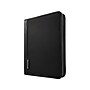 Samsonite Xenon Business Polyester Padfolio with Zipper Closure, Black (116466-1041)~#|#~sp58028676_sc7