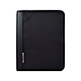 Samsonite Xenon Business Polyester Padfolio with Zipper Closure, Black (116465-1041)~#|#~sp58028684_sc7