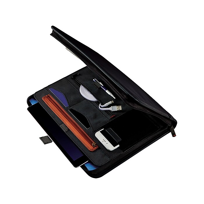 Samsonite Xenon Business Polyester Padfolio with Zipper Closure