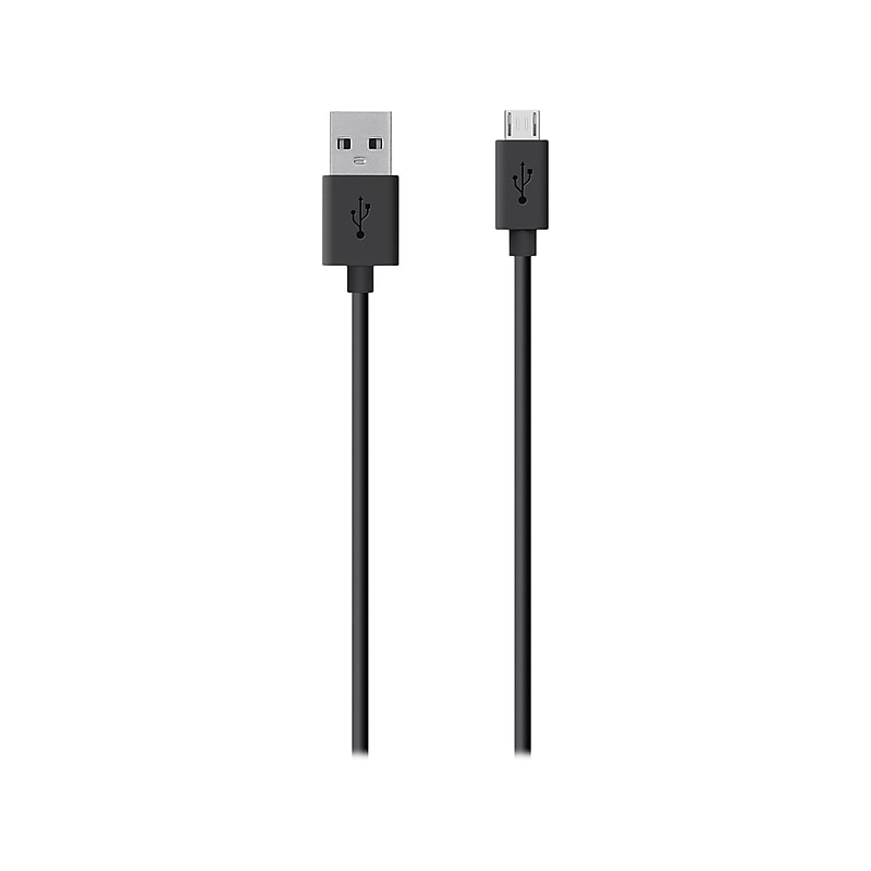 Belkin MIXIT ChargeSync USB Cable for Most Smartphones, Black (F2CU012BT3M-BLK) image 1