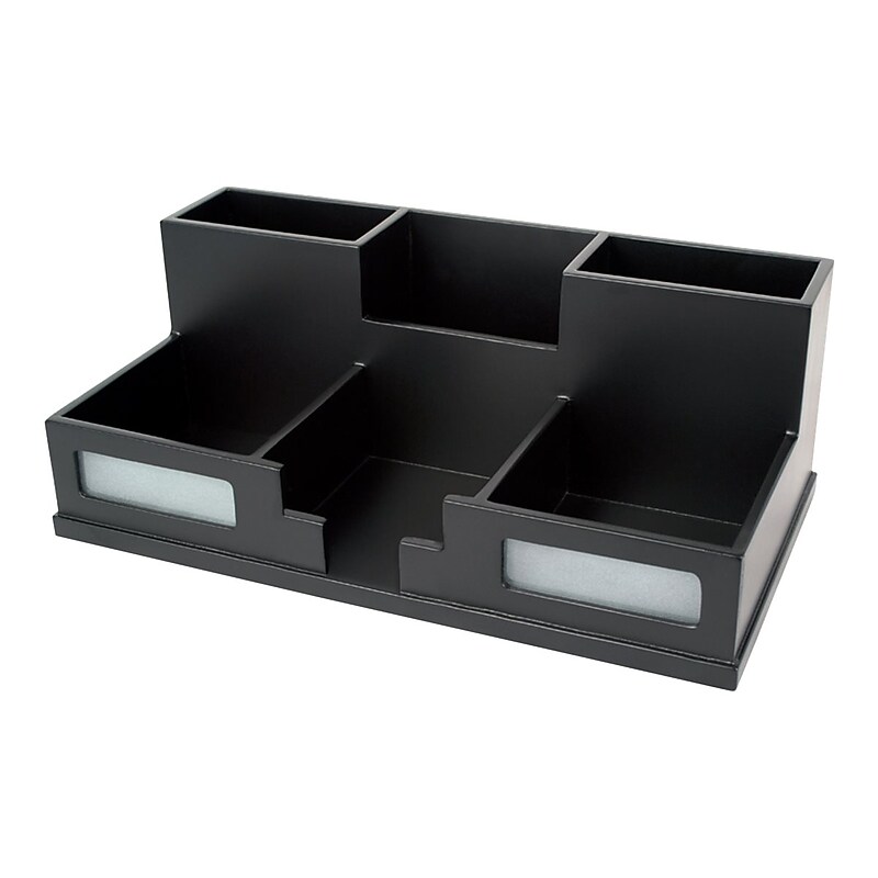 Victor Midnight Black Collection 6-Compartment Wood Storage (9525-5) image 1
