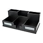 Victor Midnight Black Collection 6-Compartment Wood Storage (9525-5)~#|#~sp58193963_sc7