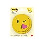 Post-it Emoji designs Super Sticky Printed Notes, 3" x 3", Yellow, 30 Sheets/Pad, 2 Pads/Pack (BC-2030-EMOJI)~#|#~sp58194026_sc7