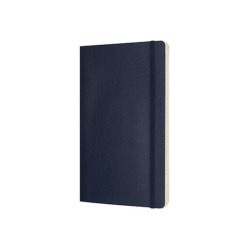 Moleskine Classic Professional Notebooks, 5" x 8.25", Wide Ruled, 96
