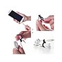 UT Wire Binditz Mini Silicone Cable Wraps & Straps, 1.1", Black (UTW-RXS8-BK)~#|#~sp58194144_sc7