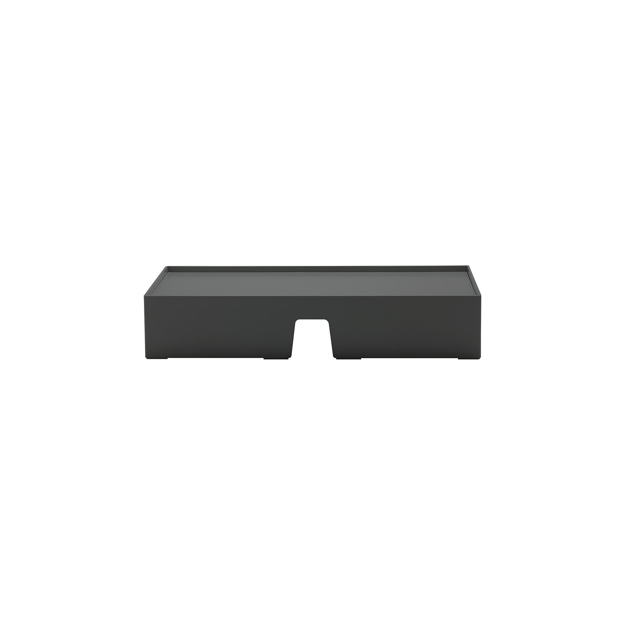 Poppin Monitor Riser Stand, Dark Gray (105201) Sansujyuku sansujyuku.com