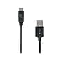 scosche StrikeLine Premium 4' USB A Male/C Male, Space Gray (CAB4SG)~#|#~sp58194312_sc7