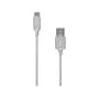 scosche StrikeLine Premium 4' USB A Male/C Male, Silver (CAB4SR)~#|#~sp58194315_sc7