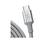 scosche StrikeLine Premium 4' USB A Male/C Male, Silver (CAB4SR)~#|#~sp58194317_sc7