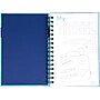 Kahootie Co. Travel Journal For Kids Hardcover Journal, 5.5" x 8.5", Wide Ruled, Blue/Teal, 60 Pages (TRAVTB-H)~#|#~sp58194658_sc7