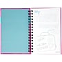 Kahootie Co. Travel Journal For Kids Hardcover Journal, 5.5" x 8.5", Wide Ruled, Pink, 60 Pages (TRAVP-H)~#|#~sp58194685_sc7