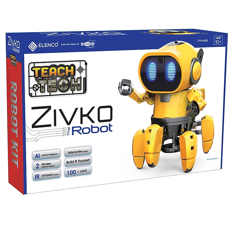 Elenco® Teach Tech™ Zivko the Robot, 100 Pieces (EE-TTR893) image 1