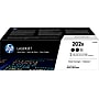 HP 202X Black High Yield Toner Cartridge, 2/Pack (CF500XD)~#|#~sp58422114_sc7