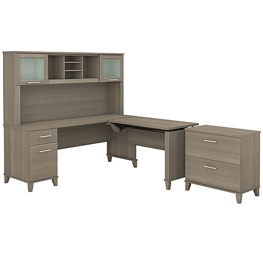 Shop Staples For Bush Furniture Somerset 72w 3 Position Sit To