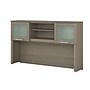 Bush Furniture Somerset 60"W Hutch for L Shaped Desk, Ash Gray (WC81631)~#|#~sp58434655_sc7