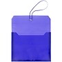 JAM Paper® Plastic Expanding Envelope, Elastic Closure, 9.75" x 13" w/ 2" Expansion, Blue (218E25BU)~#|#~sp58557721_sc7
