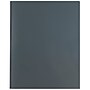 JAM Paper POP 2-Pocket Plastic Folders with Metal Prongs Fastener Clasps, Grey, 6/Pack (382ECgyu)~#|#~sp58557812_sc7