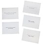 JAM Paper Birthday Cards with Envelopes, 5.6" x 7.9", Assorted Colors, 50/Pack (526AOA001WB)~#|#~sp58557813_sc7