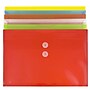 JAM PAPER Plastic Filing Envelopes with Button & String Tie Closure, Legal Size, Assorted Colors, 6/Pack (219B1RLIGBYORCL)~#|#~sp58557859_sc7