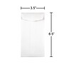 JAM Paper #7 Coin Envelope, 3 1/2" x 6 1/2", White, 25/Pack (95083)~#|#~sp58557898_sc7