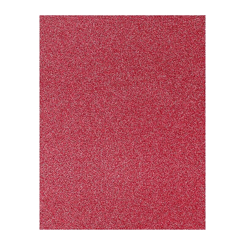 LUX Colored Paper, 35 lbs., 8.5" x 11", Holiday Red Sparkle, 250 Sheets/Pack (81211-P-MS08250) image 1