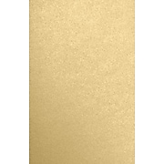 LUX 105 lb. Cardstock Paper, 11" x 17", Blonde Metallic, 50 Sheets/Pack (1117-C-BLON-50)